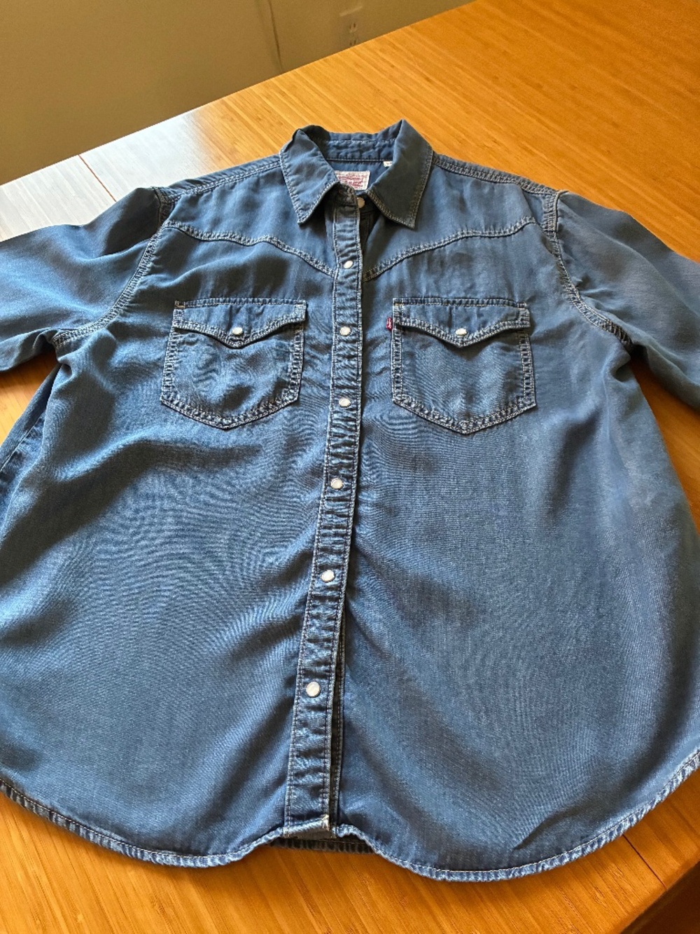 Levi's Lyocell Snap Shirt